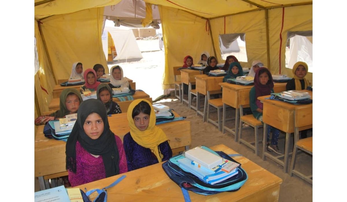 QRCS offers educational requirements to Afghanistan schools